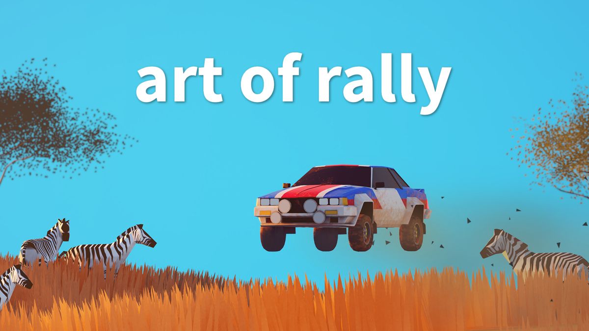 Art of Rally Deluxe Edition box art for Nintendo Switch